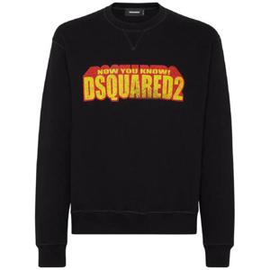 디스퀘어드2 로고 프린트 스웨트셔츠 S71GU0718S25551