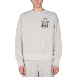 엔지니어드가먼츠 프린팅 라글란 라인 스웨트셔츠 340691