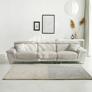 폴로까사 로한 4인용 코모도 아쿠아텍스 패브릭 소파