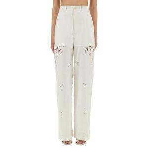 마린세르 마린세르 화이트 팬츠 2006899