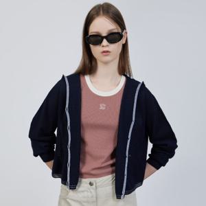 [쥬크]썸머 후드 니트 가디건 (Z252KSL017)