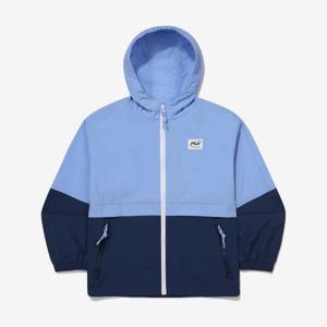 [휠라키즈]톤온톤 컬러 바람막이_(FK2JKG2102X_LBU)