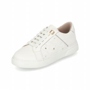 [엘칸토(여성화)]여성 소가죽 자수 스니커즈 3.5cm (LCWS09U513)