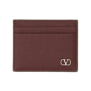 발렌티노 발렌티노 버건디 카드 지갑 2076355