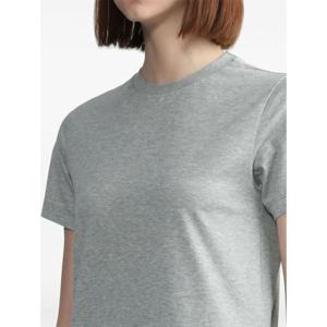 [THOM BROWNE] 라프리마 여성 티셔츠 릴렉스 핏 SS 위드 사이드 슬릿 인 LT WEIGHT 저지 FJS036A05398 055 GREY /9