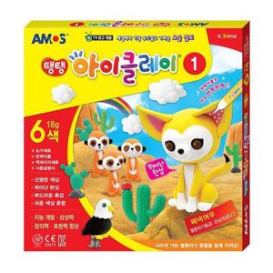 아트박스/오피스큐 아모스 탱탱아이클레이6본 18gx6색