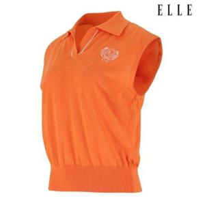 엘르골프 세이브존01 여성 V넥 세미오버 조끼 스웨터 6J43101 300