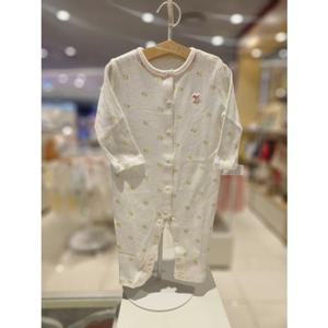 블루독베이비[hu] 25.FW신상 CR)플라워아일렛우주복 45A70-041-07 신생아수트 내의우주복 실내복 출산선물