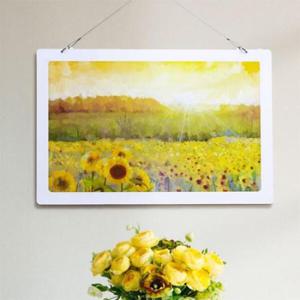 아트박스/꾸밈 ns027-행잉액자_햇살이비추는꽃밭(사각가로대형)