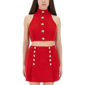 발망 발망 레드 슬리브리스 탑 2098769