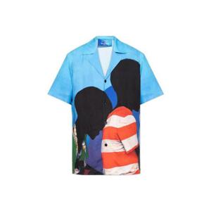 발망 프린스 가야시 프린트 트윌 파자마 셔츠 DH0HN067VG54 SNQ TP944272019