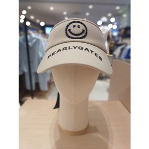 [파리게이츠] 25FW가을 여성 스마일 큐빅 디테일 선캡 (521E3CP002)