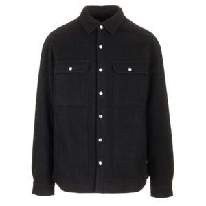 Rick Owens 펠트 곡선 밑단 오버셔츠 RU02D6729WLD 009 TP946439102