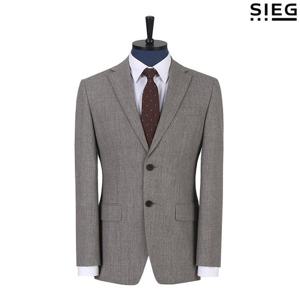 [지이크][단독특가] 25FW 프리미엄 울스판 솔리드 베이지 정장세트 PFJP2031BEDN