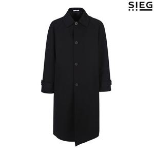 [지이크][시즌필수] 25FW 프리미엄 특별전 블랙 트렌치코트 PFN7301BKDN