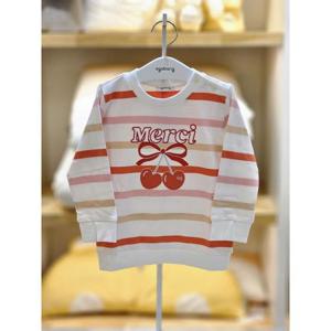 아가방 세이브존02 레드 리본 스트라이프티셔츠 02s531053