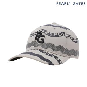 파리게이츠  공용 PG 자수 웨이브 프린팅 UV컷 볼캡 531E3CPA21 BJ