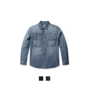 [폴햄]남성 데님 셔츠형 청자켓 PHF4WC1049