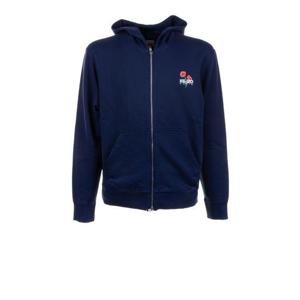 겐조 후드 티셔츠 FF65HO2554MF 77 MID BLUE