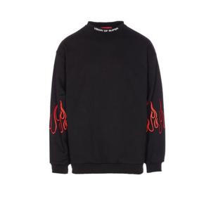 비전오브슈퍼 긴팔 티셔츠 VS024CR BLACK RED Black