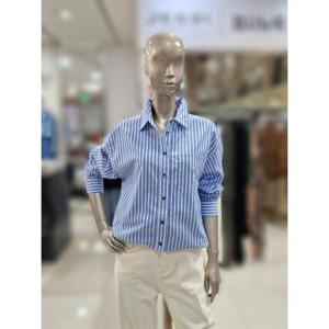 제시뉴욕 세이브존04 스트라이프 밑단셔링 셔츠 JD8BC101SBC