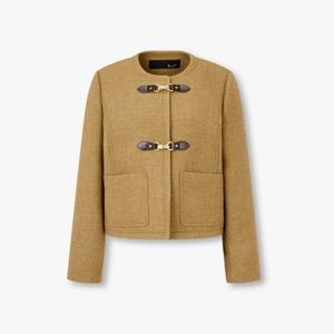 [지컷]버클 포인트 라운드넥 자켓(7255310105)