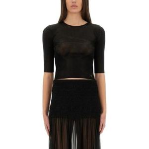 생로랑 생로랑 블랙 반팔 티셔츠 2067650