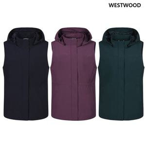 [웨스트우드] 여성 에센셜 방풍 바람막이 조끼 (3컬러) WP3WTVT602