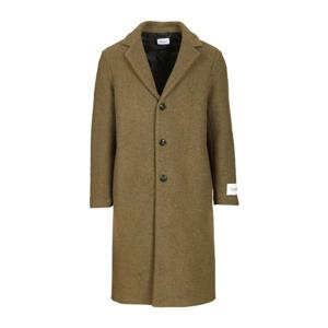 아미쉬 솔리드 울 블렌드 오버사이즈 코트 AMU115CJ11XXXX C011