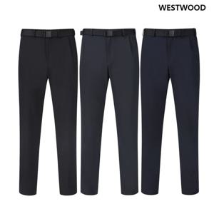 [웨스트우드] 남성 에센셜 원턱 팬츠 (3컬러) WP3MTPL503