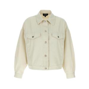 아페쎄   데님 자켓 SS25 COGBJF02905AAC 5555445 White