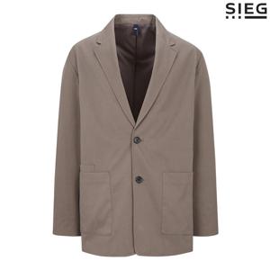 [지이크][단독특가] 25FW 프리미엄 면혼방 카키 캐주얼자켓 PFE4015KHDN2