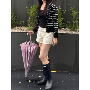 [쥬크]스트라이프 니트 가디건 Z253KSL007