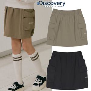 디스커버리키즈 [택가 89,000원] 여아 우븐 포켓 스커트 DKTP26054