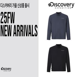 [디스커버리] 25FW 신상/남성/이너/목티/신축성/반하이넥 기능성 긴팔티 DMRL3S054