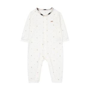 [닥스베이비]베어 BI 로고패턴 사계절 우주복 (EUF40VW47M-OW)