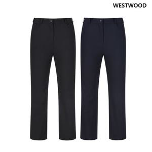 [웨스트우드] 여성 사이드프린트 부츠컷 오비 팬츠 (2컬러) WP3WCPL508