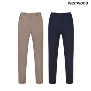 [웨스트우드] 여성 레귤러 기본 오비 팬츠 (2컬러) WP3WCPL514