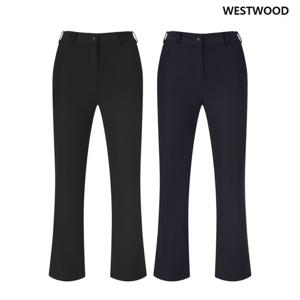 [웨스트우드] 여성 에센셜 부츠컷 팬츠 (2컬러) WP3WTPL504