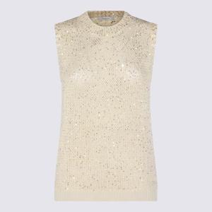 골든구스   니트 SS26 GWP01922P00169111560 6704284 HERITAGE WHITE