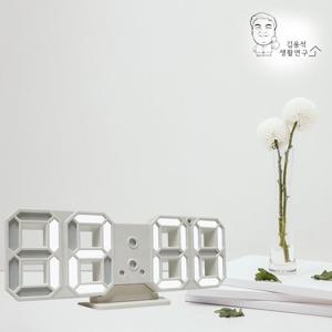 3D심플 LED시계 무소음 알람시계 인테리어 무드등