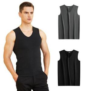 남성 심리스 기모 나시 런닝