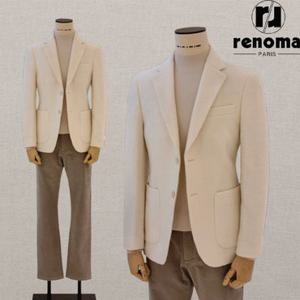 [백화점]FW 가을겨울 울 알파카 아이보리 최고급 트위드 캐주얼 재킷 RPDMBJ58AJD