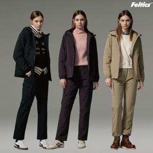 펠틱스 25FW 여성 패딩 장기모 상하 셋업 2종(재킷+팬츠)