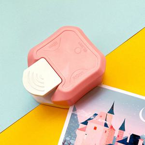 로드메일코리아 홀펀칭 코너라운더 코팅지 7007 핑크