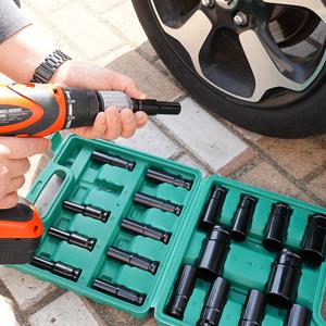 롱 복스알 세트 20종/전동드릴 드라이버 비트 임팩소켓 휠복스알