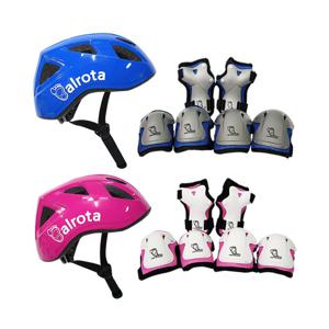 발로타 유아용 키즈헬멧 + 보호대 보호장비세트 자전거 보호장비