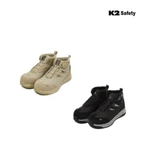K2 안전화 LT-107 천연가죽 부드럽고 통기성능이 우수한 6인치