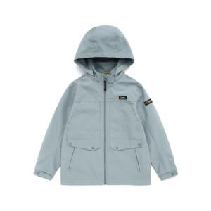 [내셔널지오그래픽 키즈] K223UJP930 타슬란배색 바람막이 SMOKE GREEN