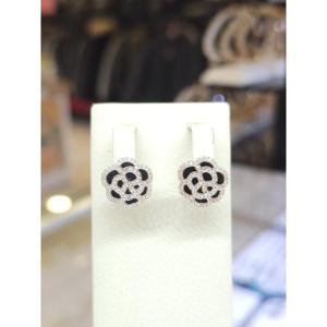 미라클 세이브존03 장미 원터치 귀걸이  (th3333) (mith3333)